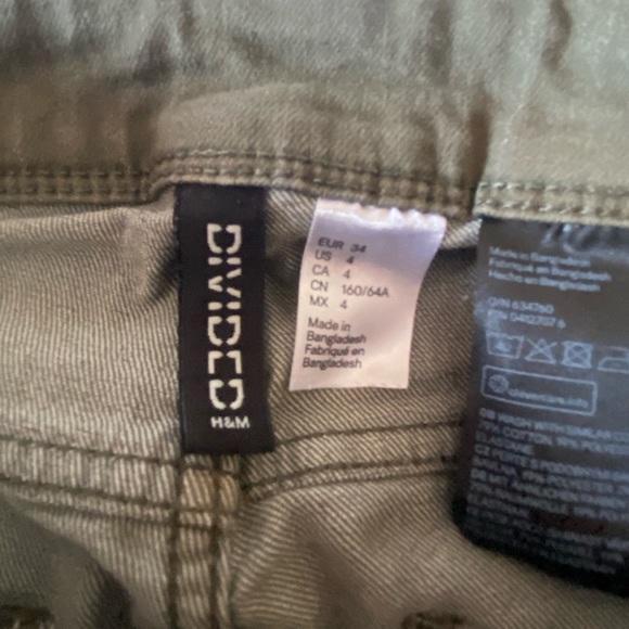 Olive green-skinny Jean/pants - Picture 5 of 5